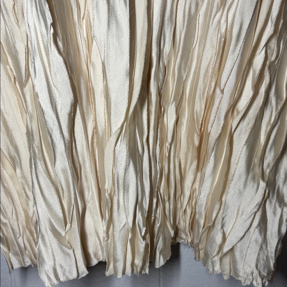 Vince Crushed Satin Bias Strip Tank - Picture 14 of 17